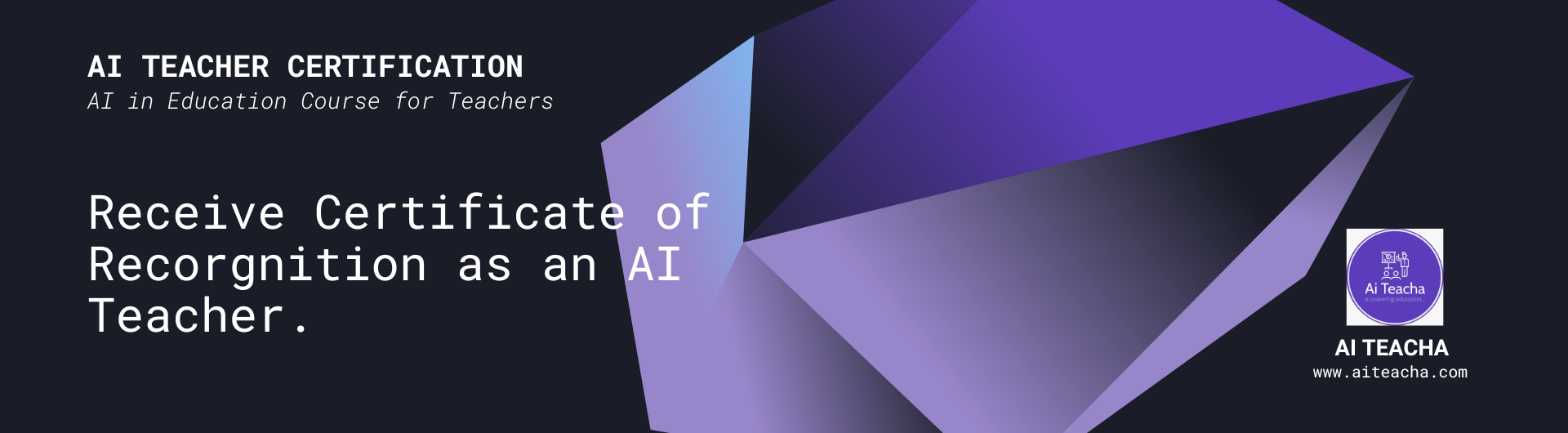 AI TEACHER CERTIFICATION: LEVEL 1